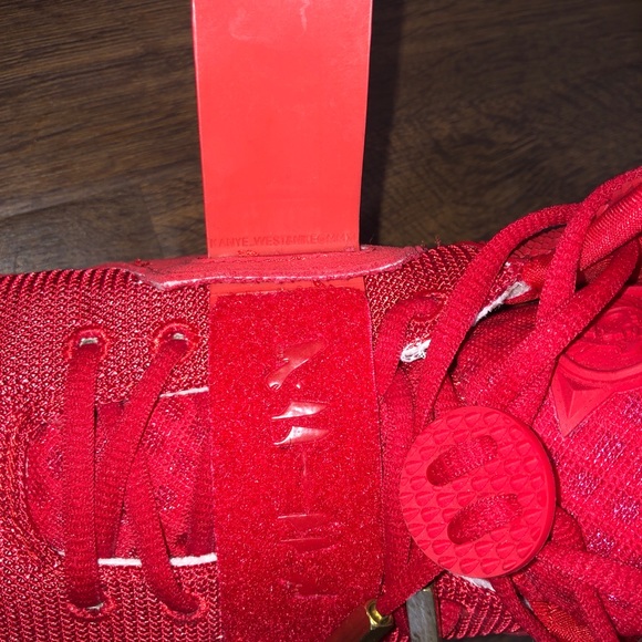 Yeezy Red October Authentic 2014 Nike Air Kanye Size 8 Sneakers Shoes - Picture 15 of 15